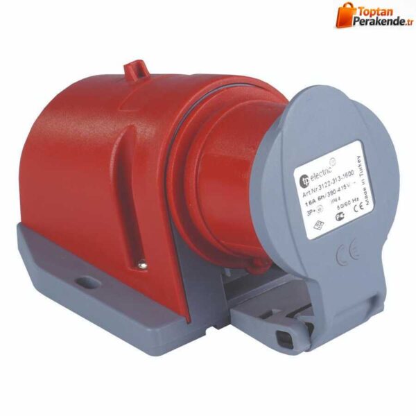 Tplast 3107-313-1600 5X32A IP44 - Duvar Fişi (Koruma Kapaklı)